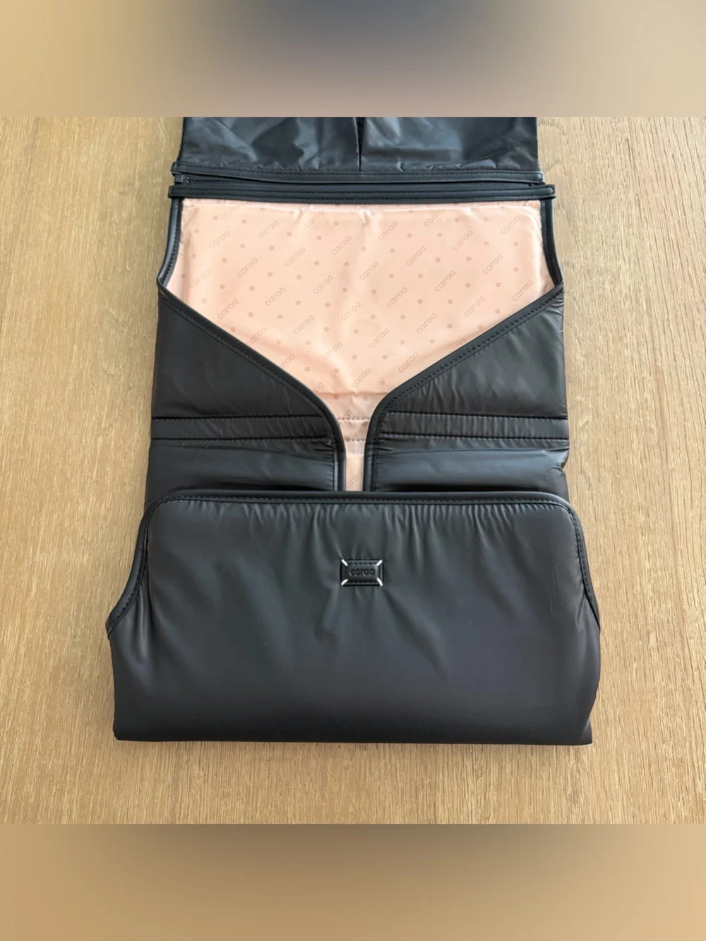 Caraa Baby Changing Kit in Black Nylon